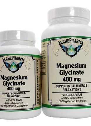 AlchePharma® Magnesium Glycinate 400mg-AlchePharma
