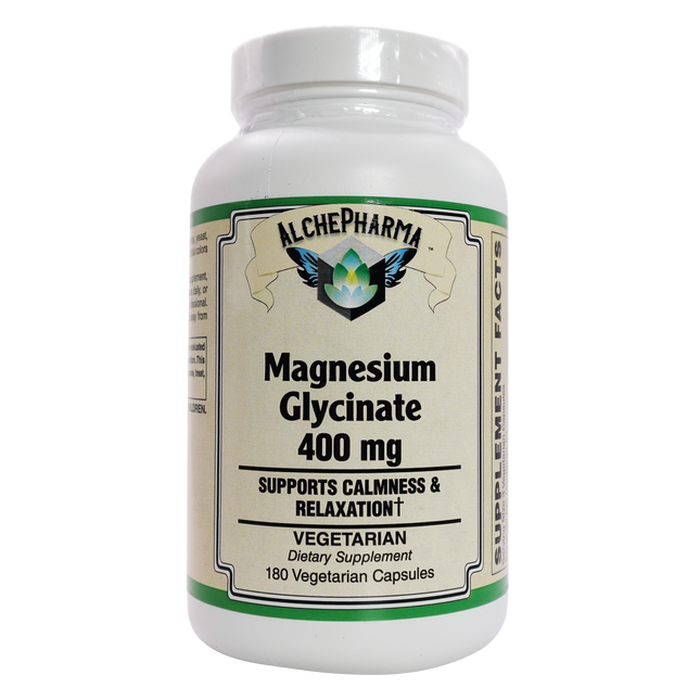 AlchePharma® Magnesium Glycinate 400mg-AlchePharma