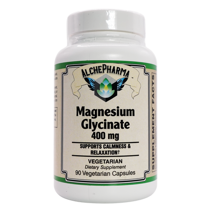 AlchePharma® Magnesium Glycinate 400mg-AlchePharma