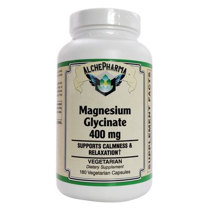 AlchePharma® Magnesium Glycinate 400mg-AlchePharma