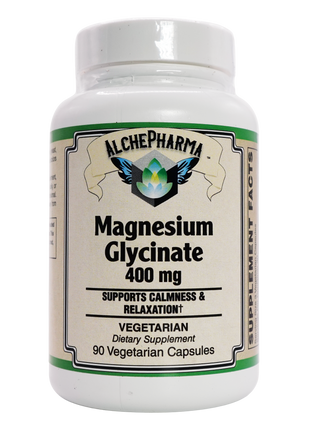 AlchePharma® Magnesium Glycinate 400mg-AlchePharma