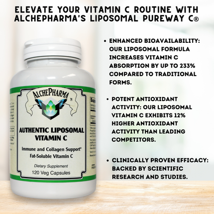 AlchePharma's Liposomal PureWay C®-Vitamins & Supplements-AlchePharma