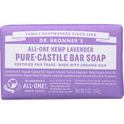 All-One Hemp Pure-Castile Bar Soap-AlchePharma