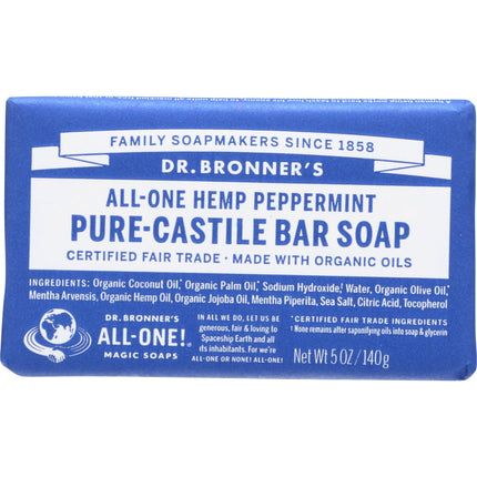 All-One Hemp Pure-Castile Bar Soap-AlchePharma