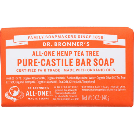 All-One Hemp Pure-Castile Bar Soap-AlchePharma