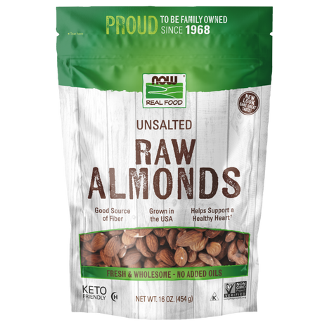 Almonds, Raw & Unsalted-Natural Foods-AlchePharma