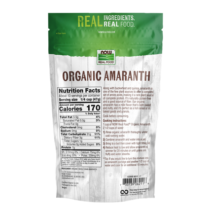 Amaranth Whole Grain, Organic-Natural Foods-AlchePharma