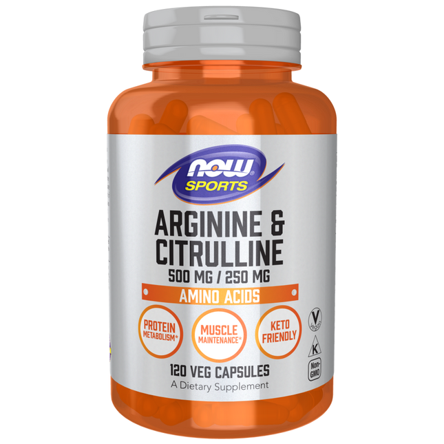 Arginine & Citrulline 500 mg / 250 mg Veg Capsules-Amino Acids-AlchePharma