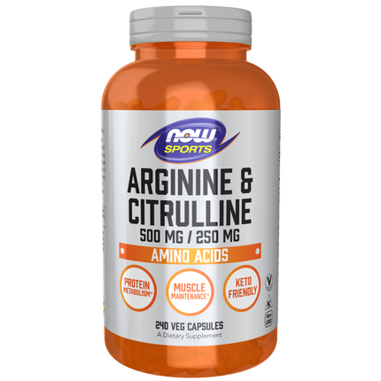 Arginine & Citrulline 500 mg / 250 mg Veg Capsules-Amino Acids-AlchePharma