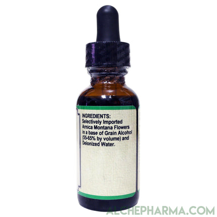 Arnica Montana Flower Tincture - TOPICAL USE ONLY - NOT Oil / NOT Homeopathic-AlchePharma