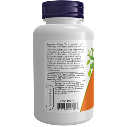 Artichoke Extract 450 mg Veg Capsules-Herbs-AlchePharma