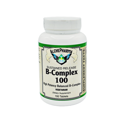 B-Complex 100, Sustained-Release Tablets-B Vitamin-AlchePharma