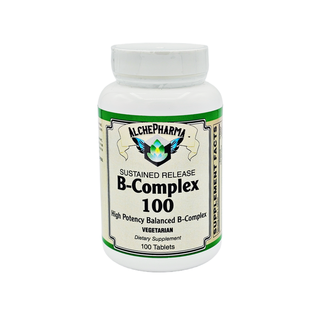 B-Complex 100, Sustained-Release Tablets-B Vitamin-AlchePharma