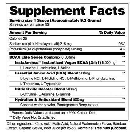 BCAAs - Complete EAA Matrix + Nitric Oxide Booster & Hydration-AlchePharma