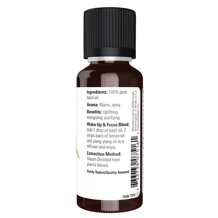 Basil Oil 1 Fl. Oz.-Aromatherapy-AlchePharma