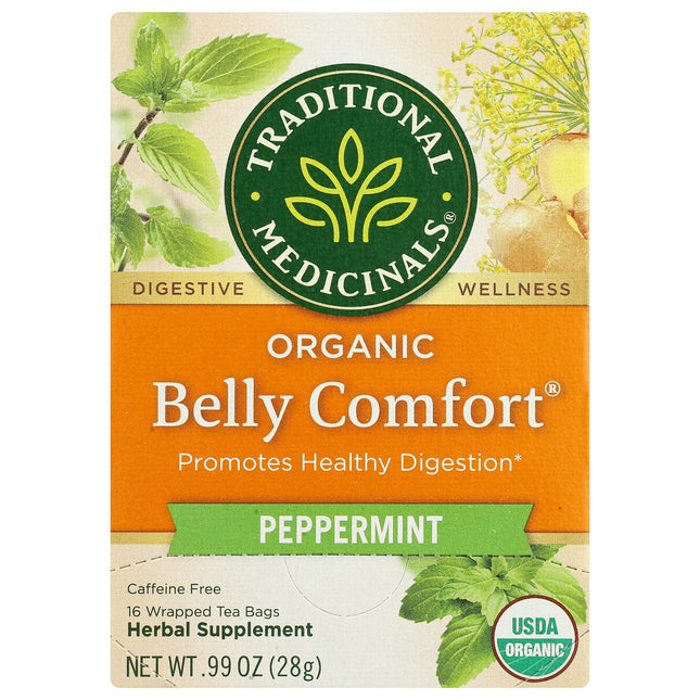 Belly Comfort - Peppermint, Organic-Herbal Teas-AlchePharma