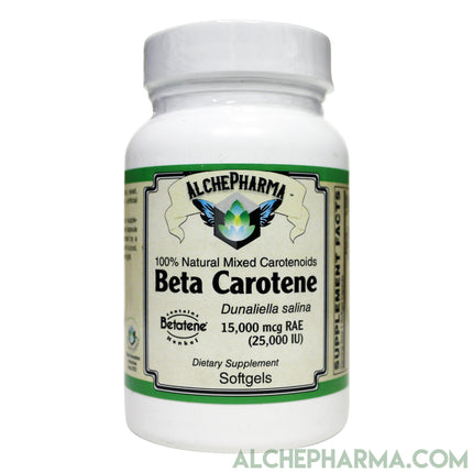 Beta Carotene Patented Betatene®, 100% Natural Mixed carotenoids (Dunaliella Salina) Micro Algae-Anti-Oxidant-AlchePharma