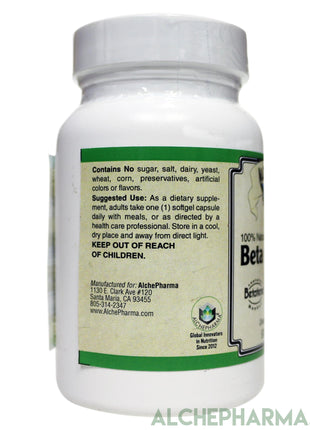 Beta Carotene Patented Betatene®, 100% Natural Mixed carotenoids (Dunaliella Salina) Micro Algae-Anti-Oxidant-AlchePharma