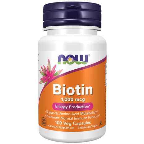 Biotin 1000 mcg Veg Capsules-Vitamins-AlchePharma