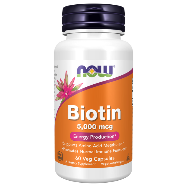 Biotin 5,000 mcg Veg Capsules-Vitamins-AlchePharma