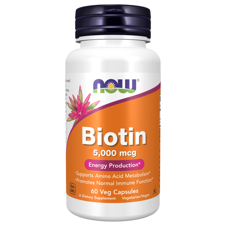 Biotin 5,000 mcg Veg Capsules-Vitamins-AlchePharma