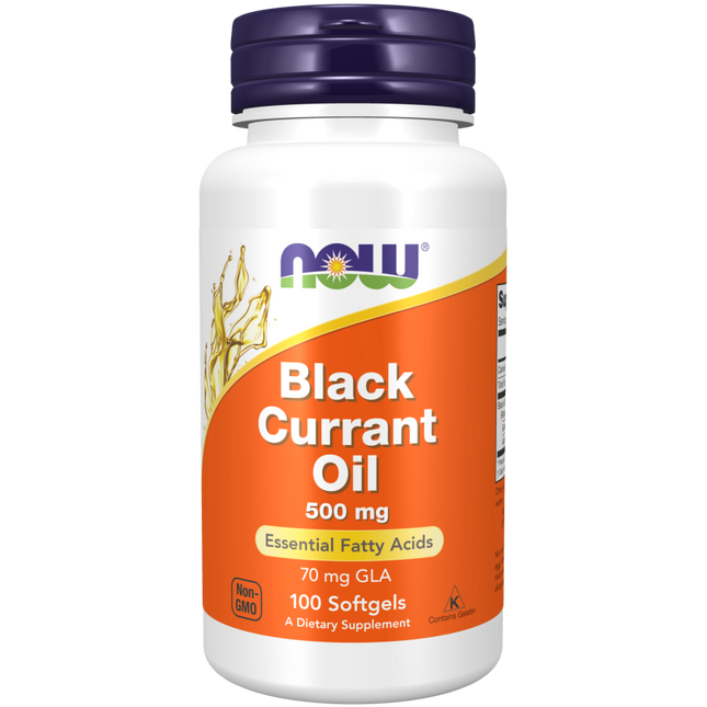 Black Currant Oil 500 mg Softgels-Nutritional Oils-AlchePharma