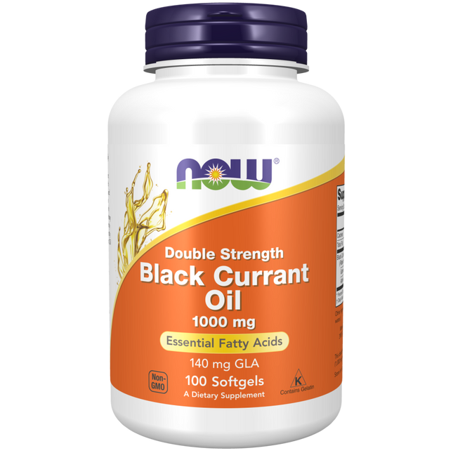 Black Currant Oil, Double Strength 1000 mg Softgels-Nutritional Oils-AlchePharma