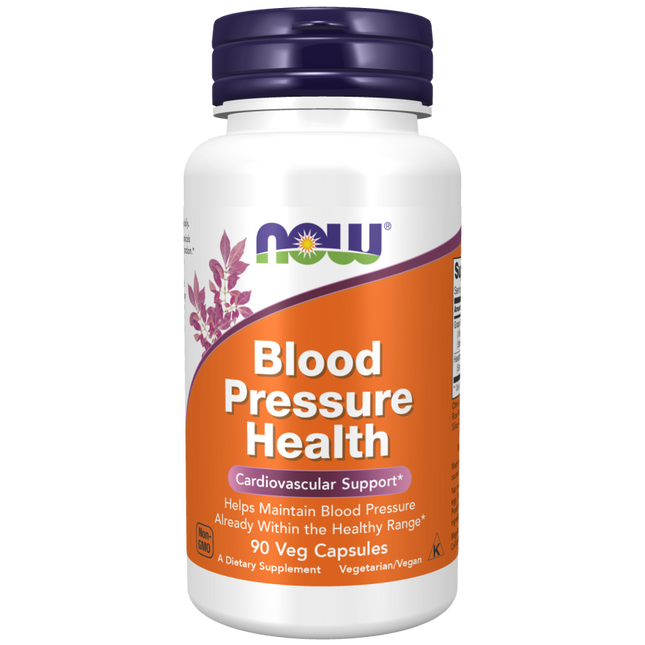 Blood Pressure Health Veg Capsules-Cholesterol/Cardiovascular Support-AlchePharma