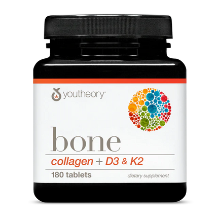 Bone Collagen + D3 & K2 180 Tablets-Bone Health-AlchePharma