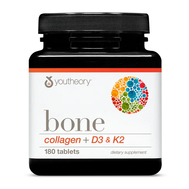 Bone Collagen + D3 & K2 180 Tablets-Bone Health-AlchePharma