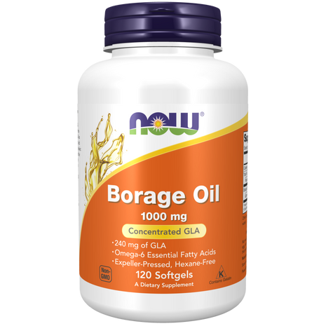 Borage Oil 1000 mg Softgels-Nutritional Oils-AlchePharma