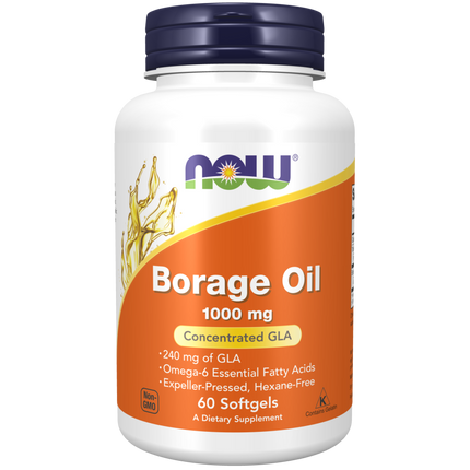 Borage Oil 1000 mg Softgels-Nutritional Oils-AlchePharma