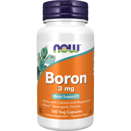 Boron 3 mg Veg Capsules-Minerals-AlchePharma