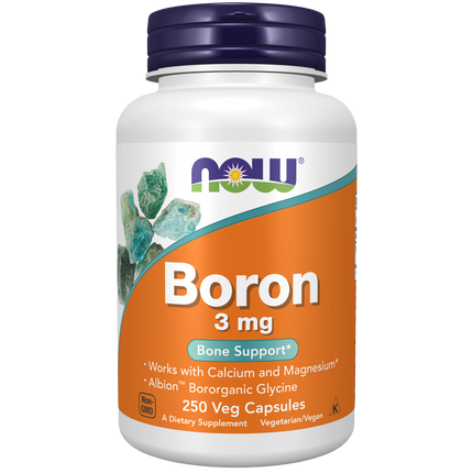 Boron 3 mg Veg Capsules-Minerals-AlchePharma