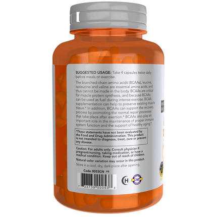 Branched Chain Amino Acids Veg Capsules-Amino Acids-AlchePharma