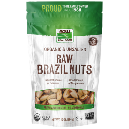 Brazil Nuts, Organic, Raw & Unsalted-Natural Foods-AlchePharma