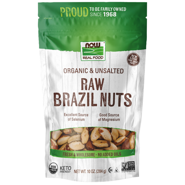 Brazil Nuts, Organic, Raw & Unsalted-Natural Foods-AlchePharma