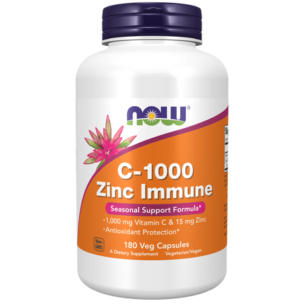 C-1000 Zinc Immune Veg Capsules-Vitamins-AlchePharma