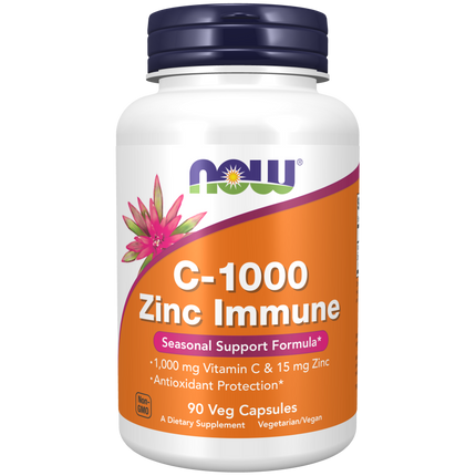 C-1000 Zinc Immune Veg Capsules-Vitamins-AlchePharma