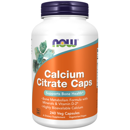 Calcium Citrate Veg Capsules-Minerals-AlchePharma