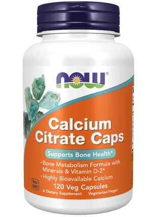 Calcium Citrate Veg Capsules-Minerals-AlchePharma