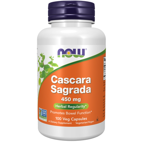 Cascara Sagrada 450 mg Veg Capsules-Herbs-AlchePharma