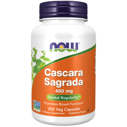 Cascara Sagrada 450 mg Veg Capsules-Herbs-AlchePharma