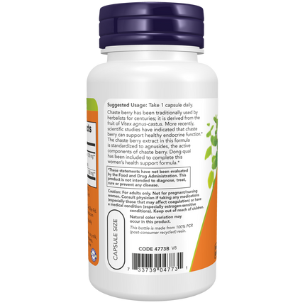 Chaste Berry Vitex Extract 300 mg Veg Capsules-Hormone Balance-AlchePharma