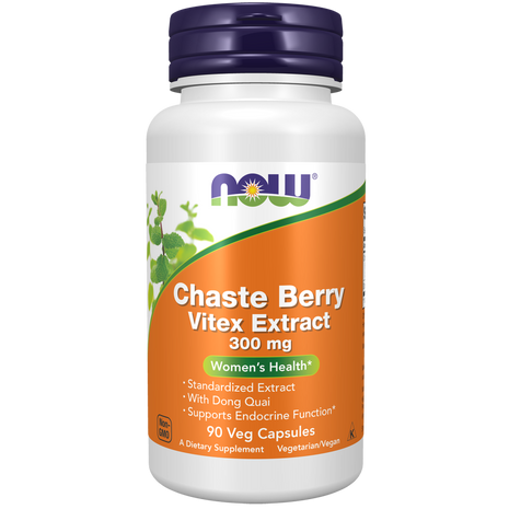 Chaste Berry Vitex Extract 300 mg Veg Capsules-Hormone Balance-AlchePharma
