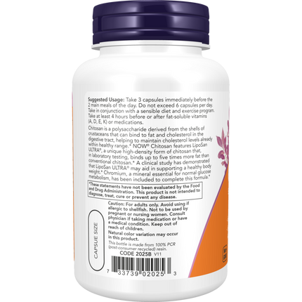 Chitosan 500 mg plus Chromium Capsules-Weight Maintenance-AlchePharma