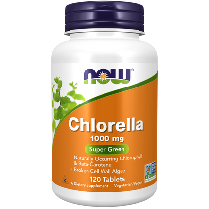 Chlorella 1000 mg Tablets-Green Foods-AlchePharma