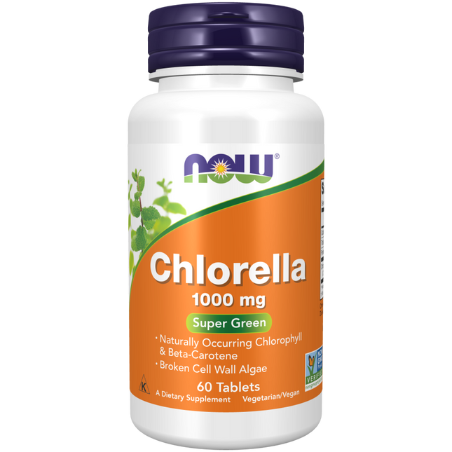 Chlorella 1000 mg Tablets-Green Foods-AlchePharma