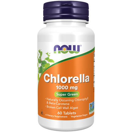 Chlorella 1000 mg Tablets-Green Foods-AlchePharma
