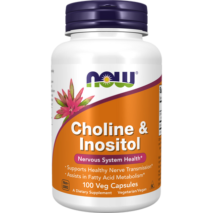 Choline & Inositol Veg Capsules-Vitamins-AlchePharma